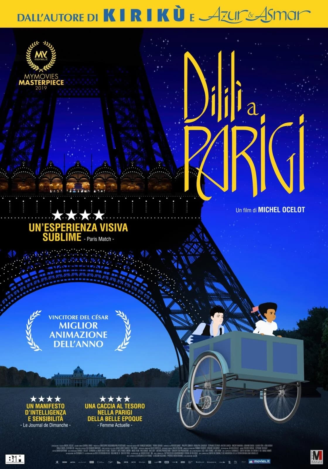 Dilili a Parigi film