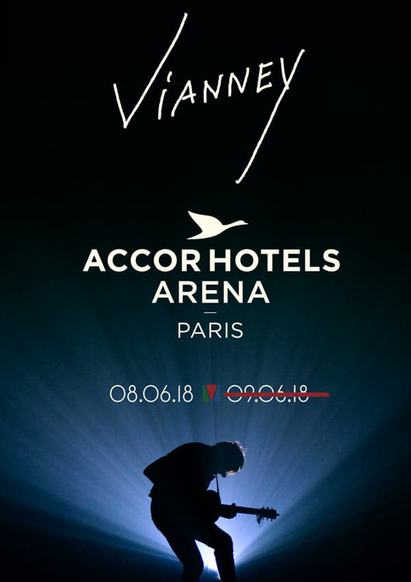 Vianney en concert à l’AccorHotels Arena film