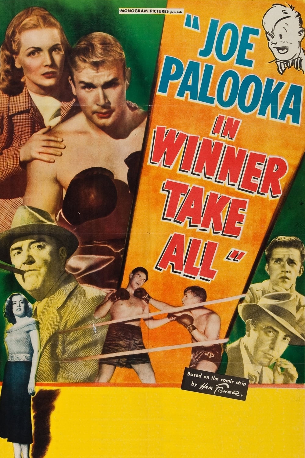 Joe Palooka in Winner Take All film