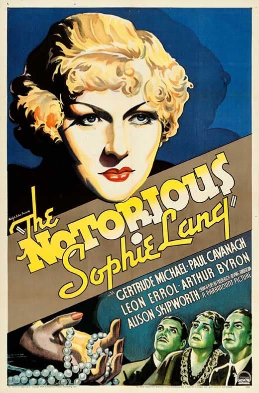 The Notorious Sophie Lang film