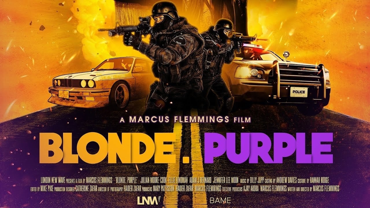 BLONDE. Purple - film