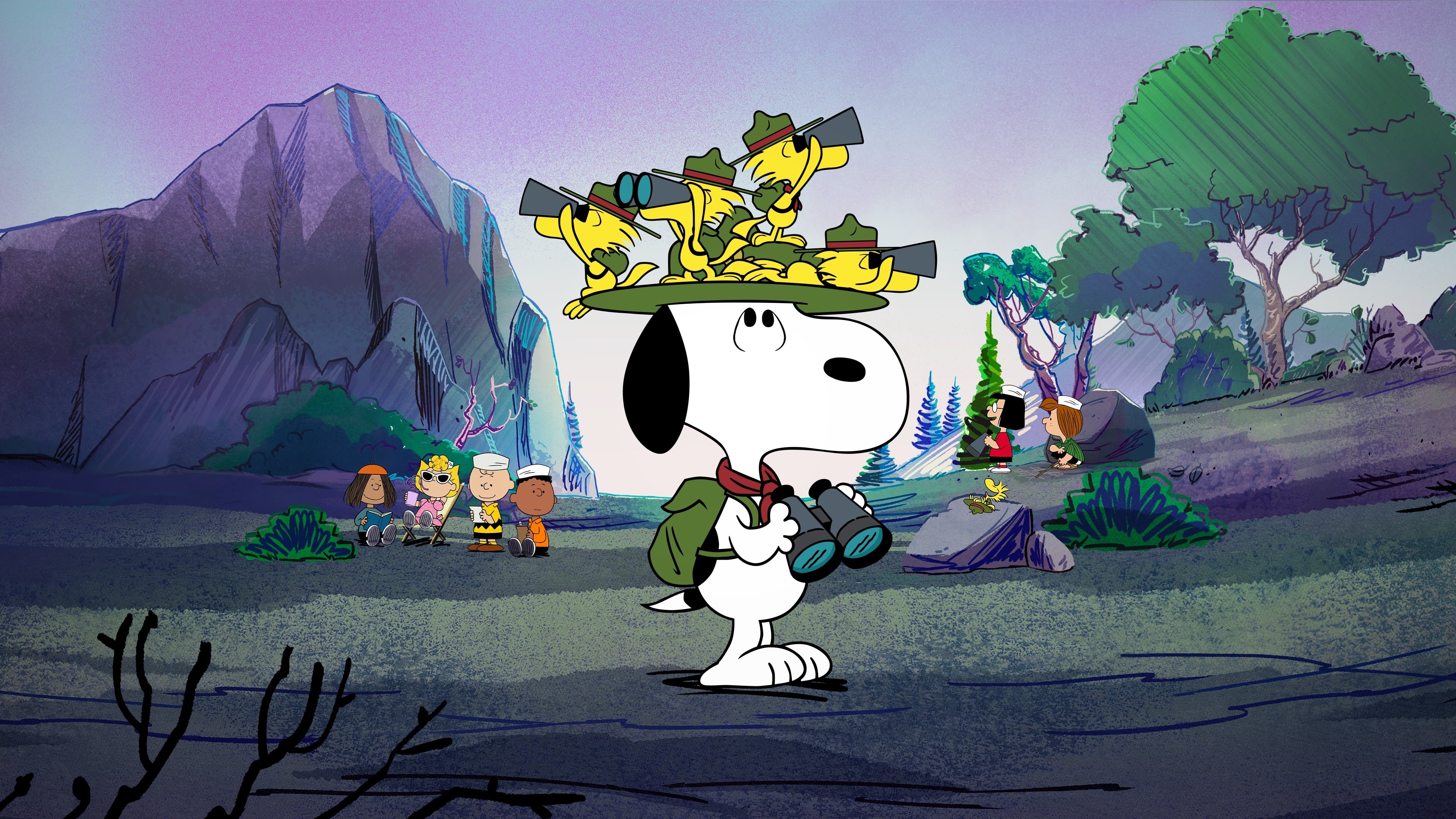 In campeggio con Snoopy